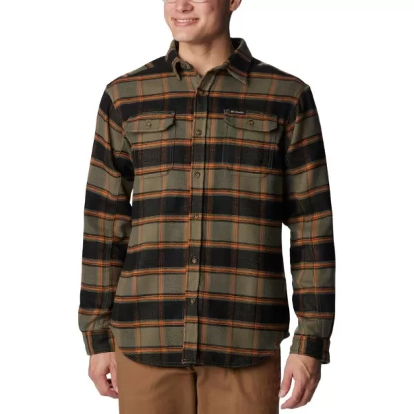 Columbia Men's Deschutes River Heavyweight Flannel, Insulated, Classic Fit