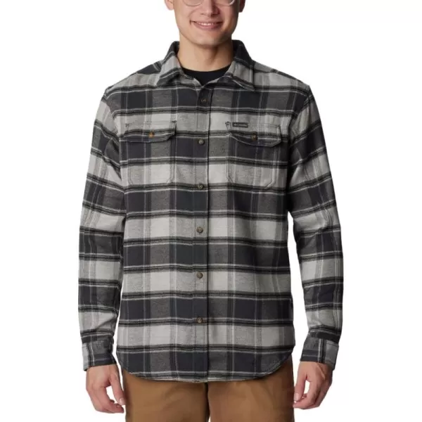 Columbia Men's Deschutes River Heavyweight Flannel, Insulated, Classic Fit
