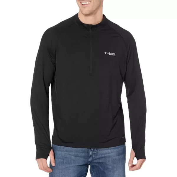 Columbia Men's Endless Trail 1/2 Zip Mesh Long Sleeve