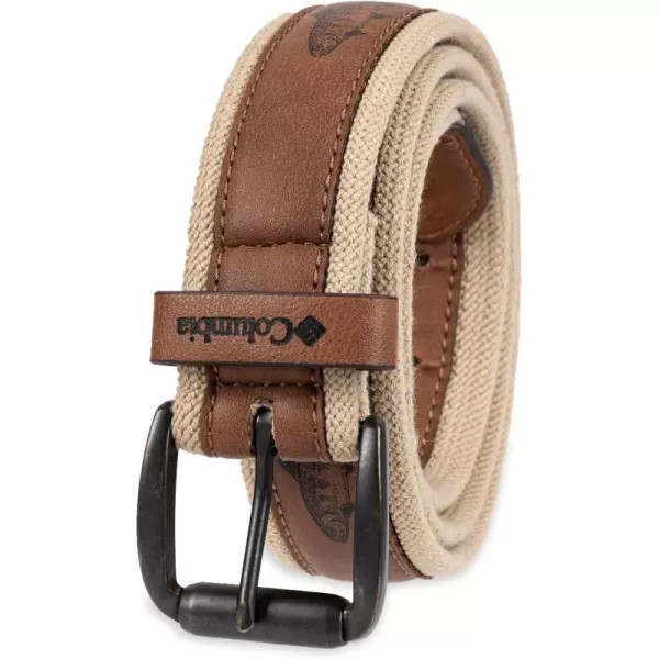 Columbia Men's Everyday Comfort Casual Fabric Belt