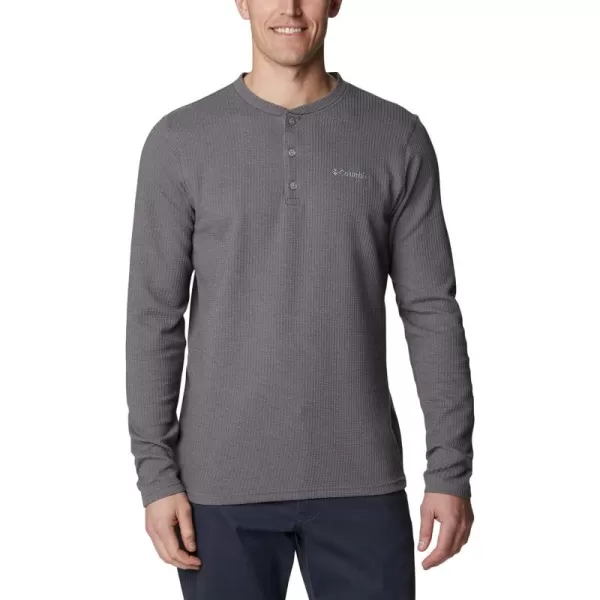 Columbia Men's Pine Peak Waffle Long Sleeve Henley