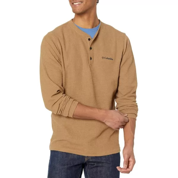 Columbia Men's Pine Peak Waffle Long Sleeve Henley
