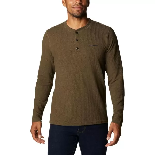 Columbia Men's Pine Peak Waffle Long Sleeve Henley
