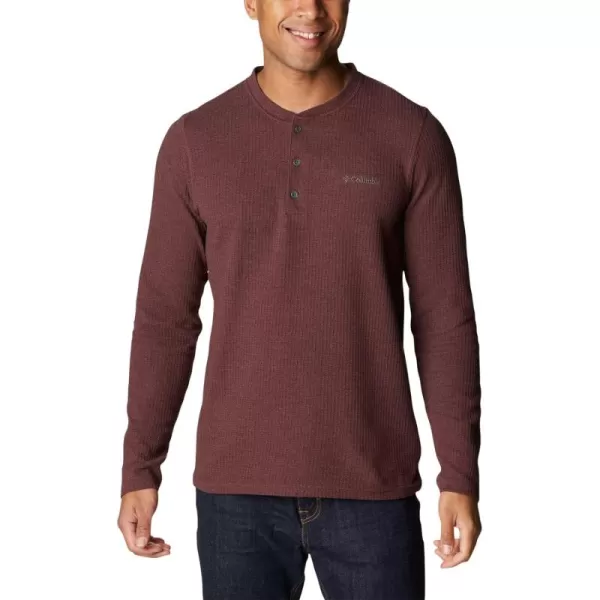 Columbia Men's Pine Peak Waffle Long Sleeve Henley