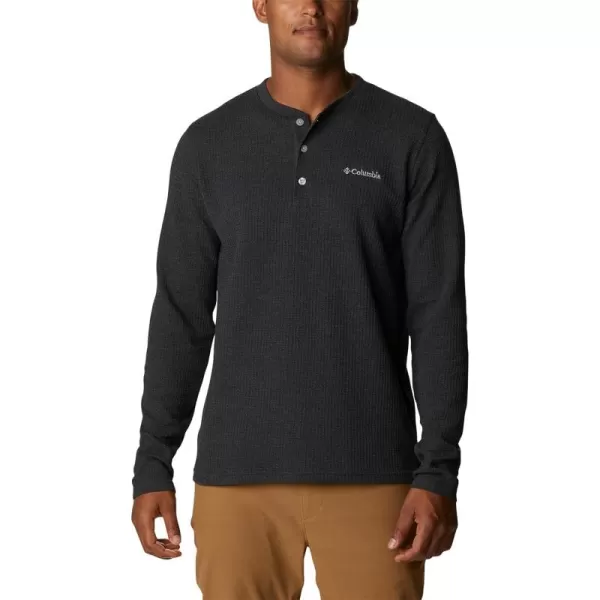 Columbia Men's Pine Peak Waffle Long Sleeve Henley