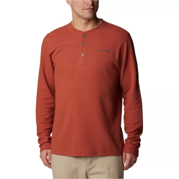 Columbia Men's Pine Peak Waffle Long Sleeve Henley