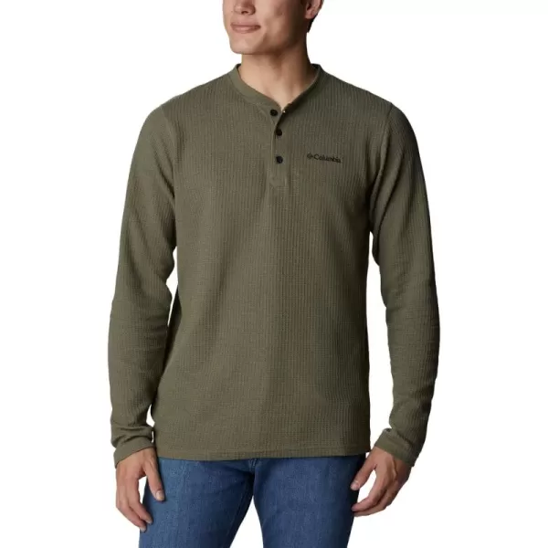 Columbia Men's Pine Peak Waffle Long Sleeve Henley