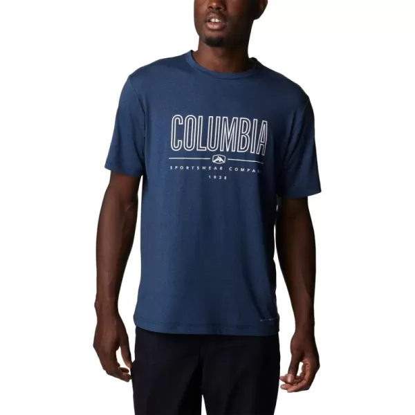 Columbia Men's Tech Trail Front Graphic Short Sleeve Tee