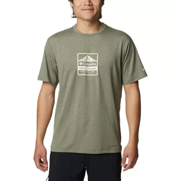Columbia Men's Tech Trail Front Graphic Short Sleeve Tee