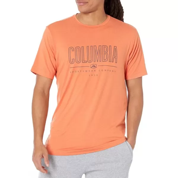 Columbia Men's Tech Trail Front Graphic Short Sleeve Tee