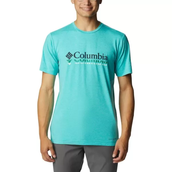 Columbia Men's Tech Trail Front Graphic Short Sleeve Tee