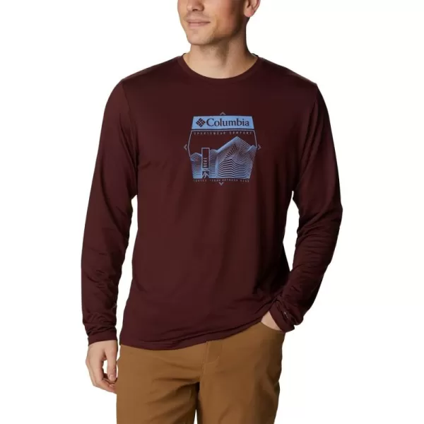 Columbia Men's Tech Trail Ls Graphic