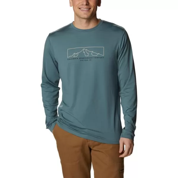 Columbia Men's Tech Trail Ls Graphic