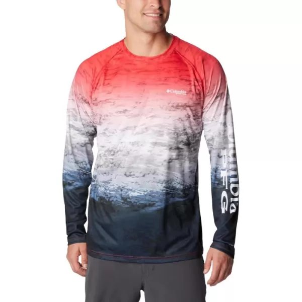 Red Spark Deepsea Fade