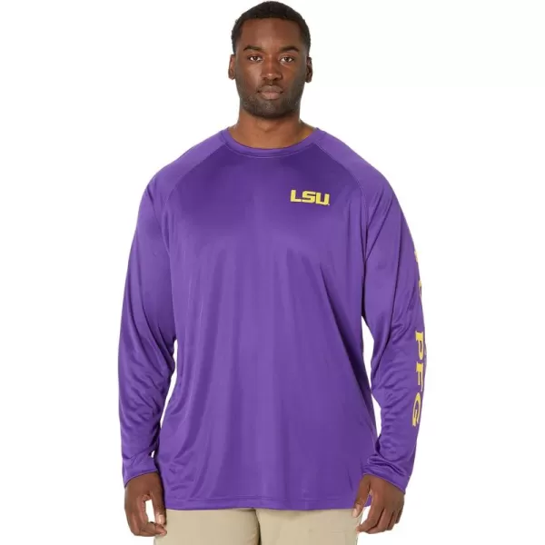 Lsu - Vivid Purple  Collegiate Yellow