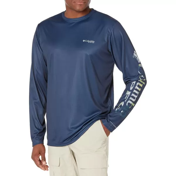 Collegiate Navy/Sun Glow Gamefish Camo