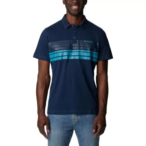 Columbia Men's Thistletown Hills Stripe Polo
