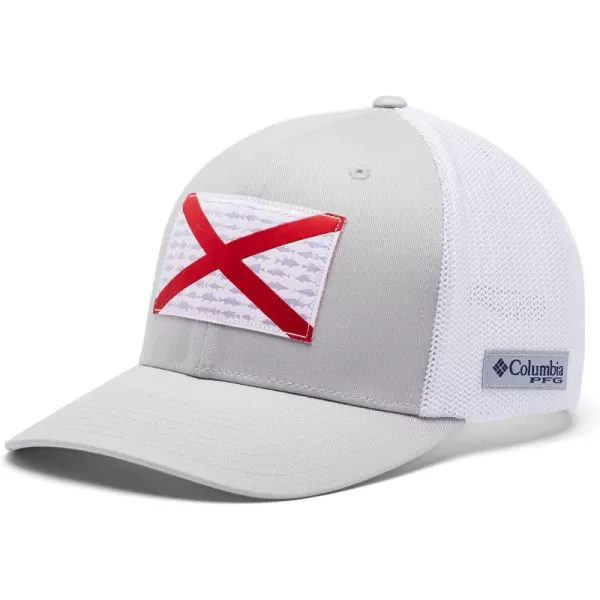 Columbia PFG Mesh Canada Fish Flag Stretch-Fit Hat
