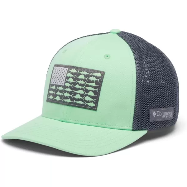 Columbia PFG Mesh Canada Fish Flag Stretch-Fit Hat