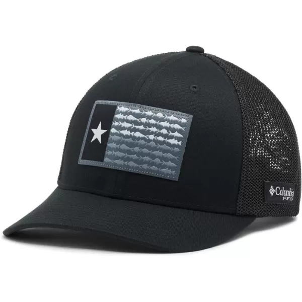 Columbia PFG Mesh Canada Fish Flag Stretch-Fit Hat