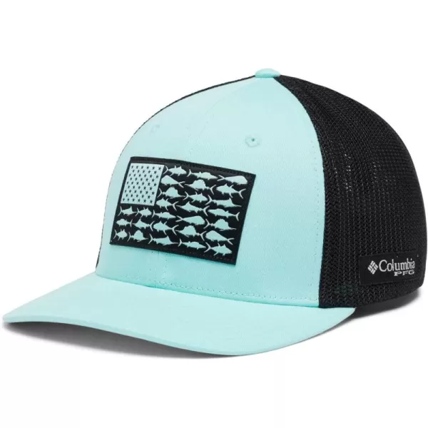 Columbia PFG Mesh Canada Fish Flag Stretch-Fit Hat