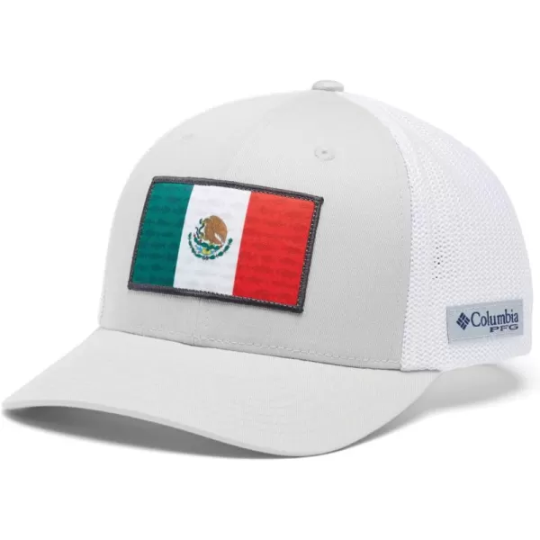 Columbia PFG Mesh Canada Fish Flag Stretch-Fit Hat