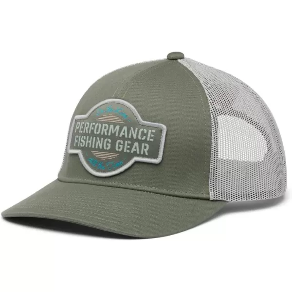 Columbia PFG Patch 5 Panel Snap Back