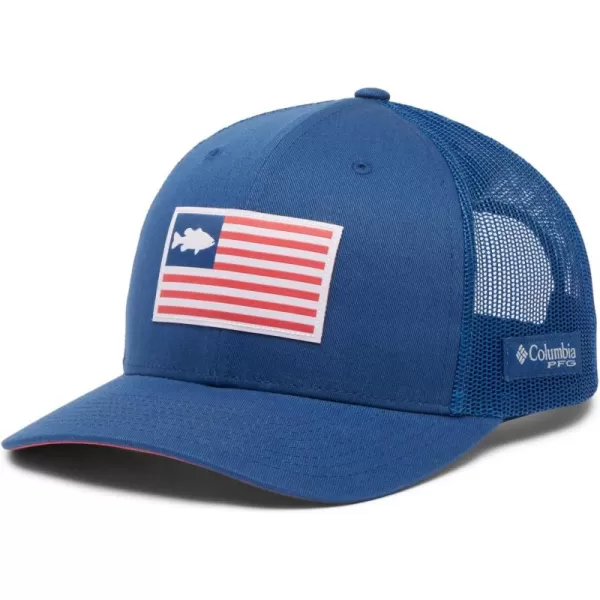 Columbia PFG Patch Mesh Snap Back