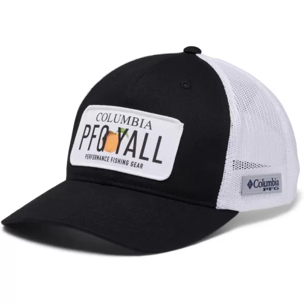 Columbia PFG Trucker Patch Snap Back