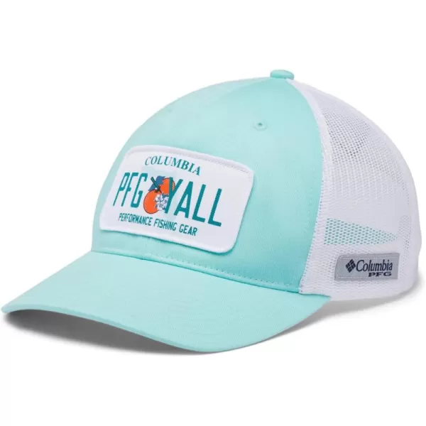 Columbia PFG Trucker Patch Snap Back