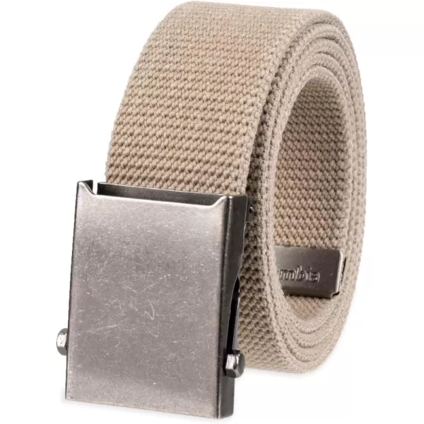 Columbia Unisex-Adult Military Web Belt-Adjustable One Size Cotton Strap and Metal Plaque Buckle