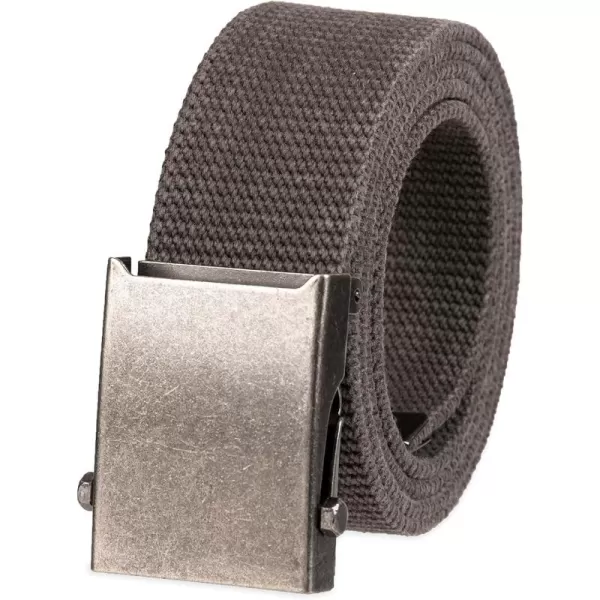 Columbia Unisex-Adult Military Web Belt-Adjustable One Size Cotton Strap and Metal Plaque Buckle