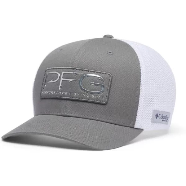 Columbia Unisex PFG Mesh Ball Cap XXL, Sun Protection, One Size