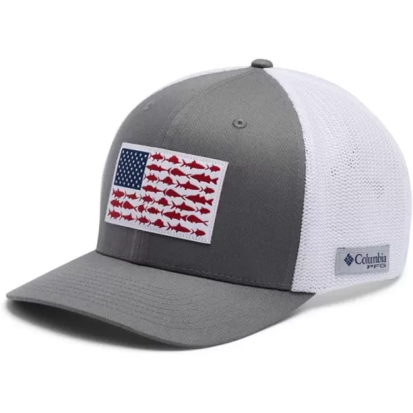 Columbia Unisex PFG Mesh Ball Cap XXL, Sun Protection, One Size