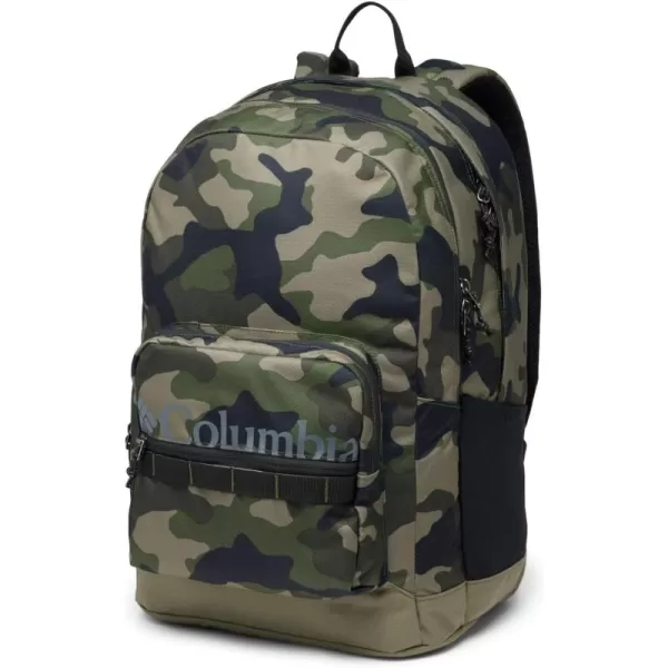 Columbia Unisex Zigzag 30L Backpack, Black Mod Camo, One Size