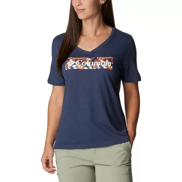 Columbia Women's Bluebird Day Relaxed V Neck