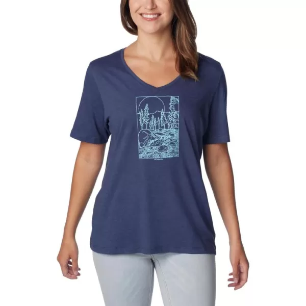 Columbia Women's Bluebird Day Relaxed V Neck