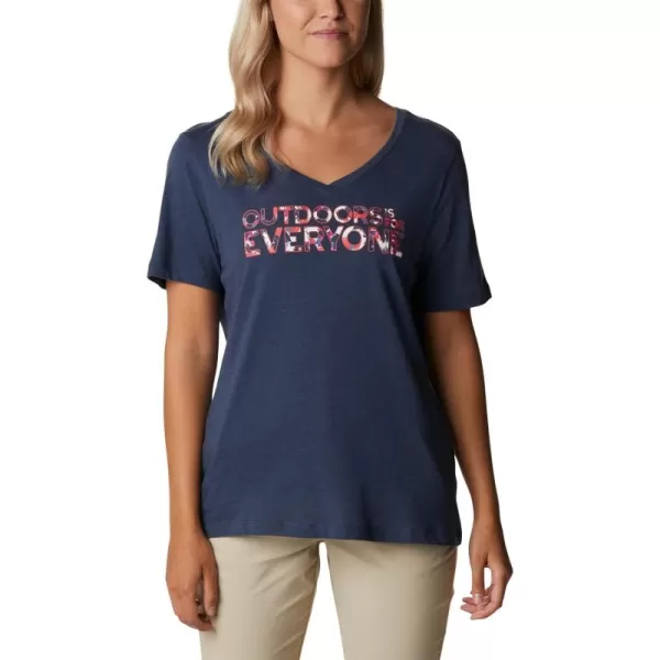 Columbia Women's Bluebird Day Relaxed V Neck