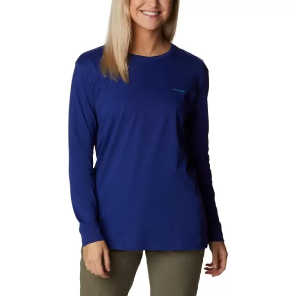 Columbia Women's North Cascades Back Graphic Long Sleeve Tee