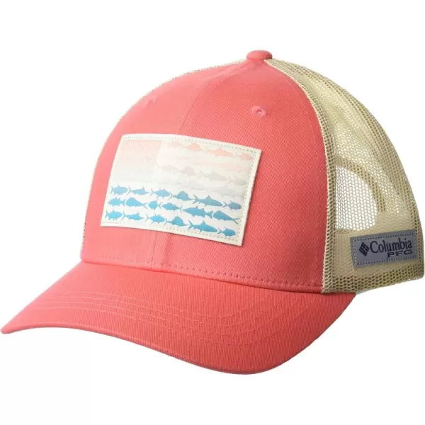Columbia Women's PFG Fish Flag Snap Back