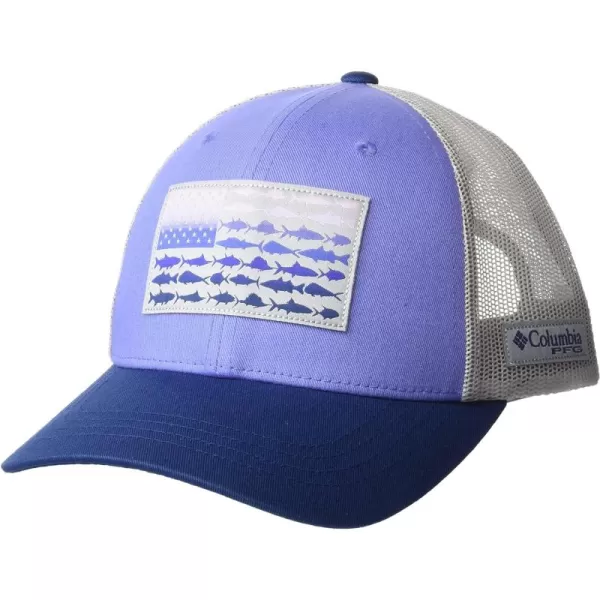 Columbia Women's PFG Fish Flag Snap Back