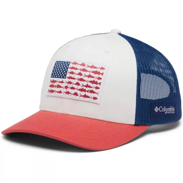 Columbia Women's PFG Fish Flag Snap Back