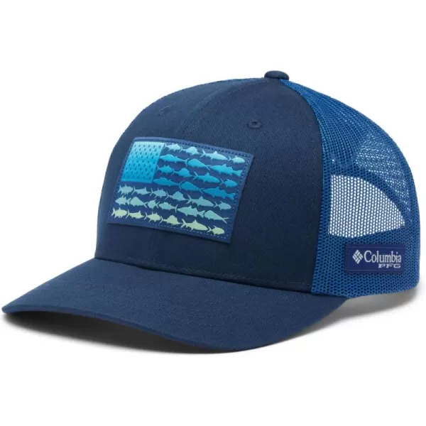 Columbia Women's PFG Fish Flag Snap Back