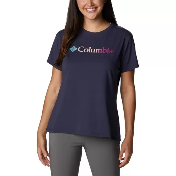 Columbia Women's Sun Trek Ss Graphic Tee
