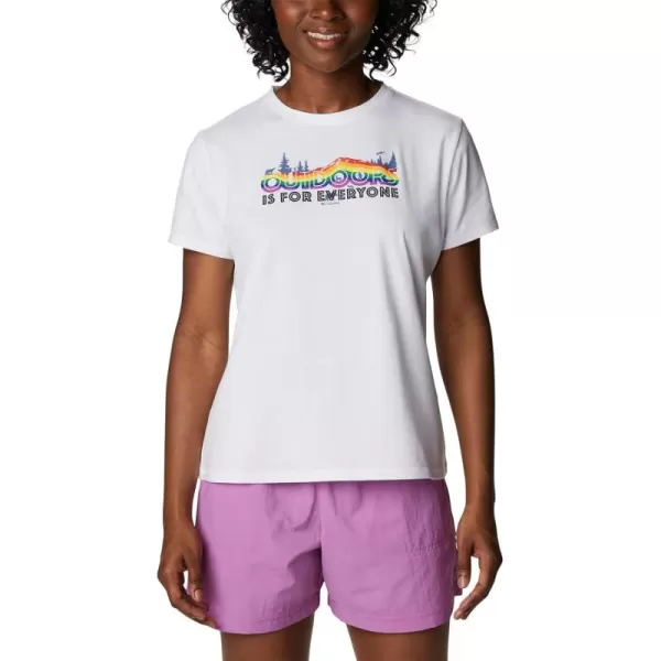 Columbia Women's Sun Trek Ss Graphic Tee