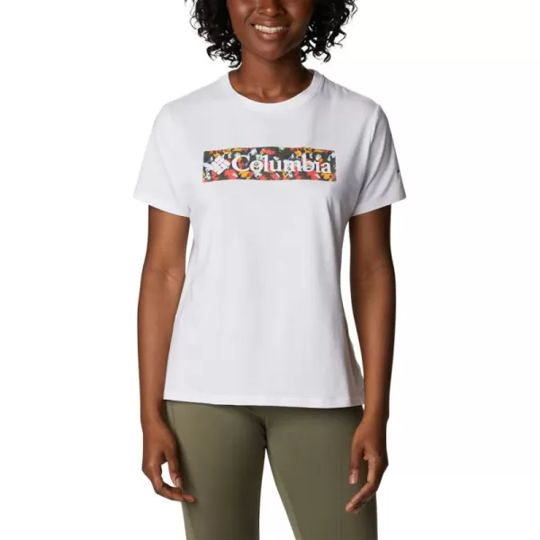 Columbia Women's Sun Trek Ss Graphic Tee