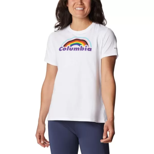 Columbia Women's Sun Trek Ss Graphic Tee