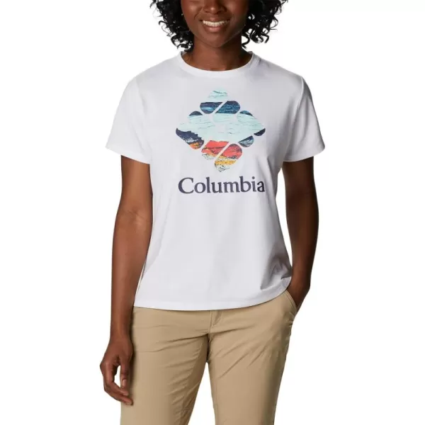 Columbia Women's Sun Trek Ss Graphic Tee
