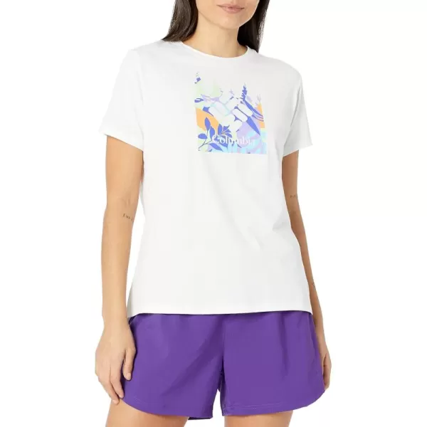 Columbia Women's Sun Trek Ss Graphic Tee