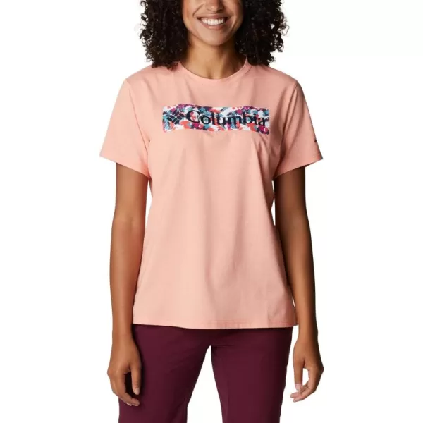 Columbia Women's Sun Trek Ss Graphic Tee